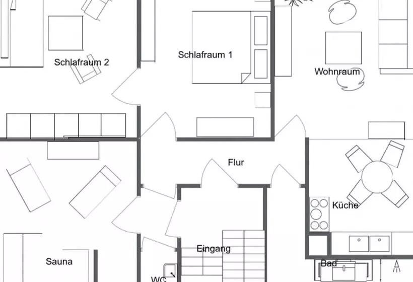 Apartment With Sauna In Sch Nbrunn Thuringia