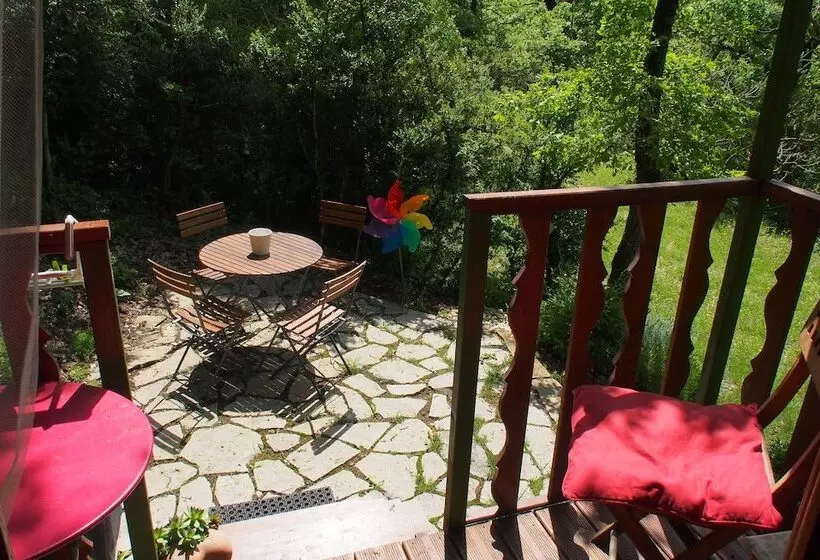 ホテル La Roulotte De Cabrières