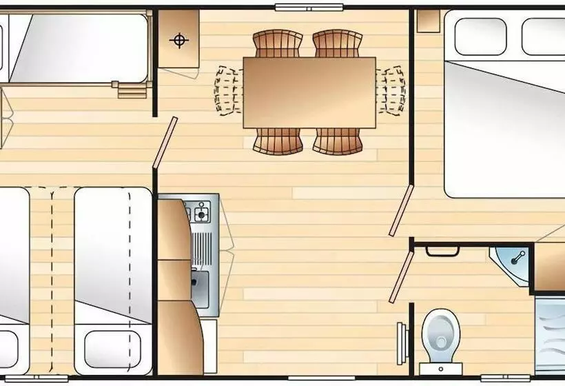 Hotelli Camping De L Ardèche