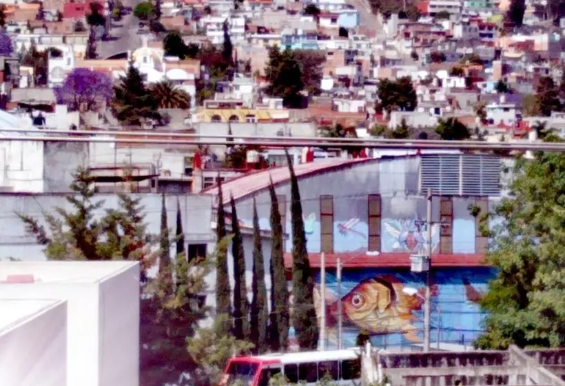پانسیون Hostal Azul Puebla Barrio El Alto
