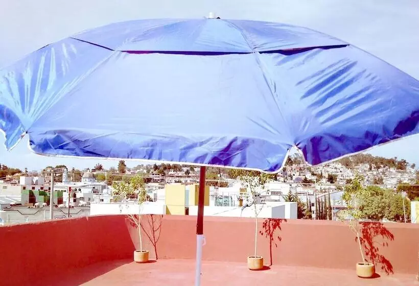 پانسیون Hostal Azul Puebla Barrio El Alto
