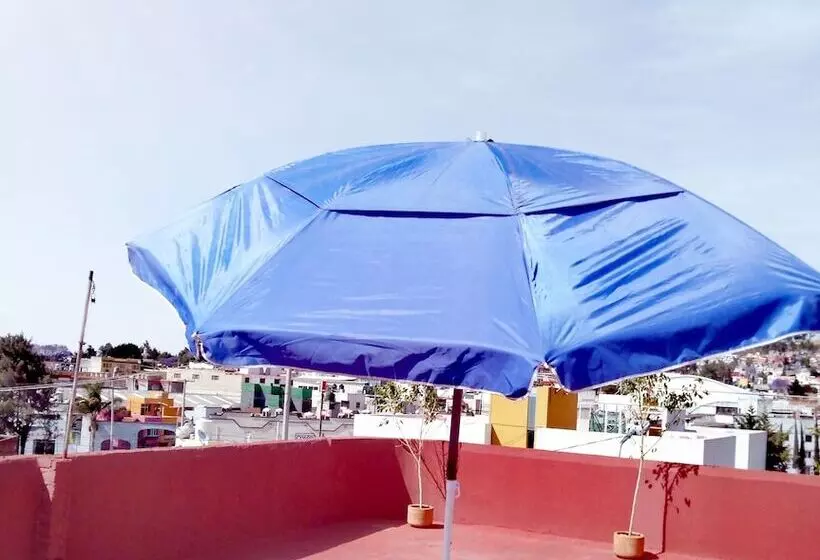 پانسیون Hostal Azul Puebla Barrio El Alto