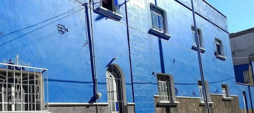 پانسیون Hostal Azul Puebla Barrio El Alto