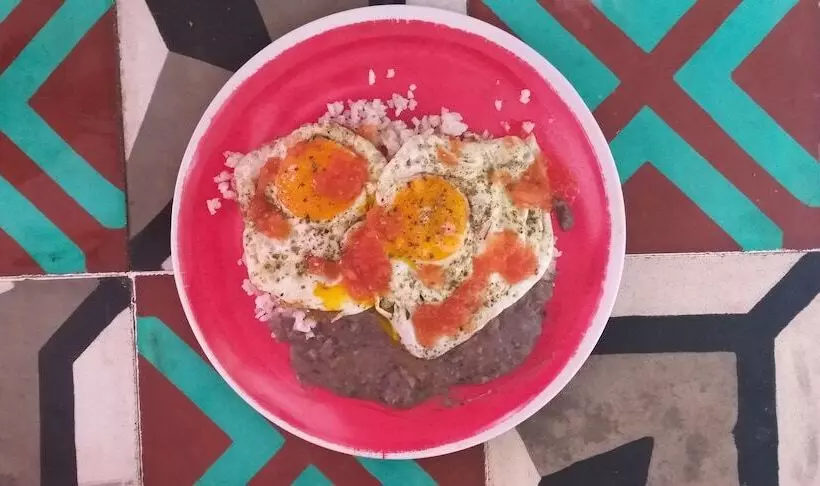 پانسیون Hostal Azul Puebla Barrio El Alto