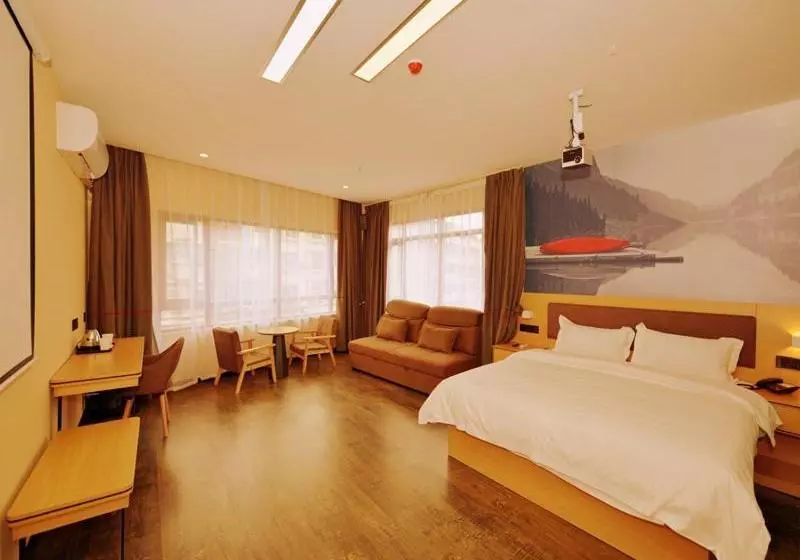Thank Inn Chain Hotel Sichuan Ziyang Yanjiang District Walmart