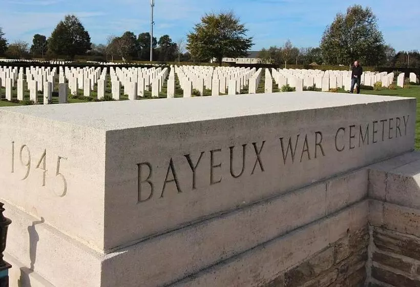 Aamiaismajoitus (B&B) Chambre Pomme Cannelle Premium Aux Portes De Bayeux Normandie 2 Pers