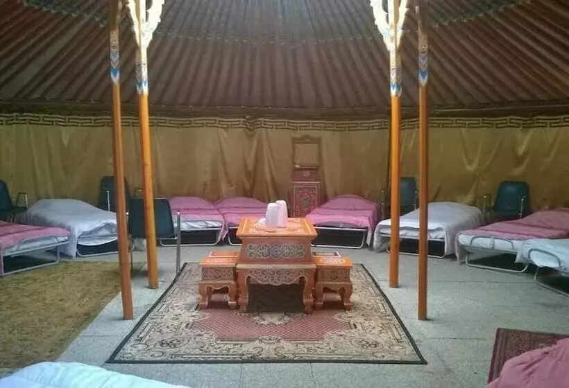 ホテル Les Yourtes à La Ferme Des Epis