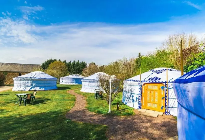 ホテル Les Yourtes à La Ferme Des Epis