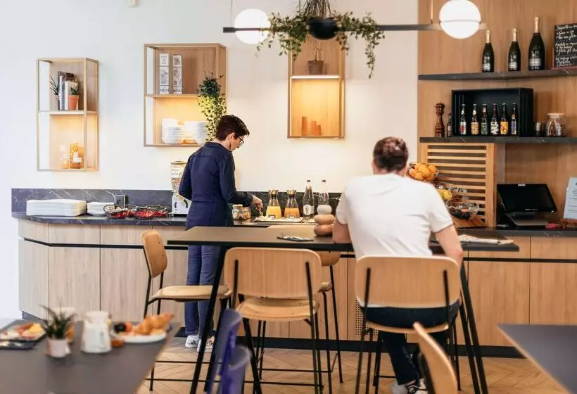 호텔 Kyriad Metz Centre   Restaurant Moze