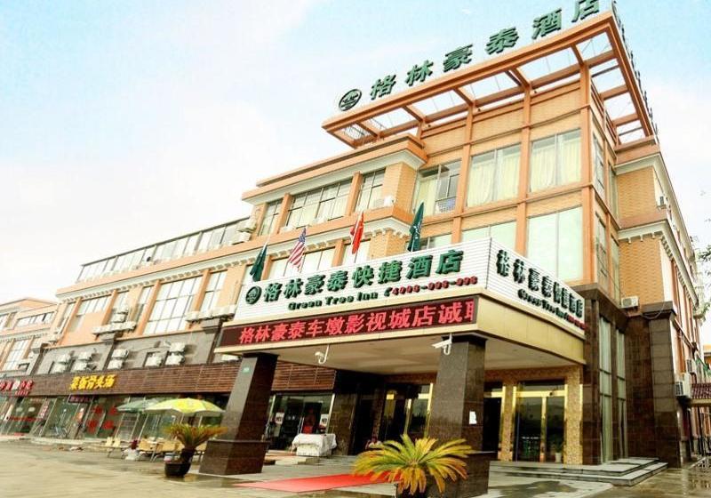 Отель Greentree Inn Shanghai Chedun Film Park Songmin Road Express