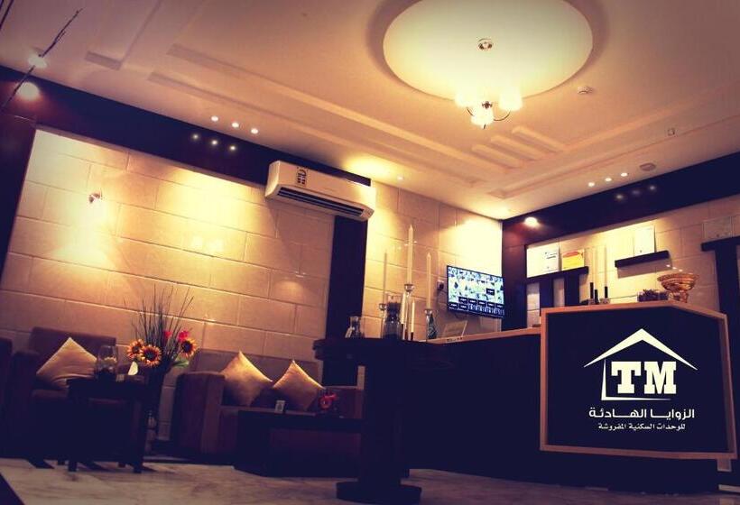 شقق الزوايا الهادئه للشقق المخدومة   اقتصادي