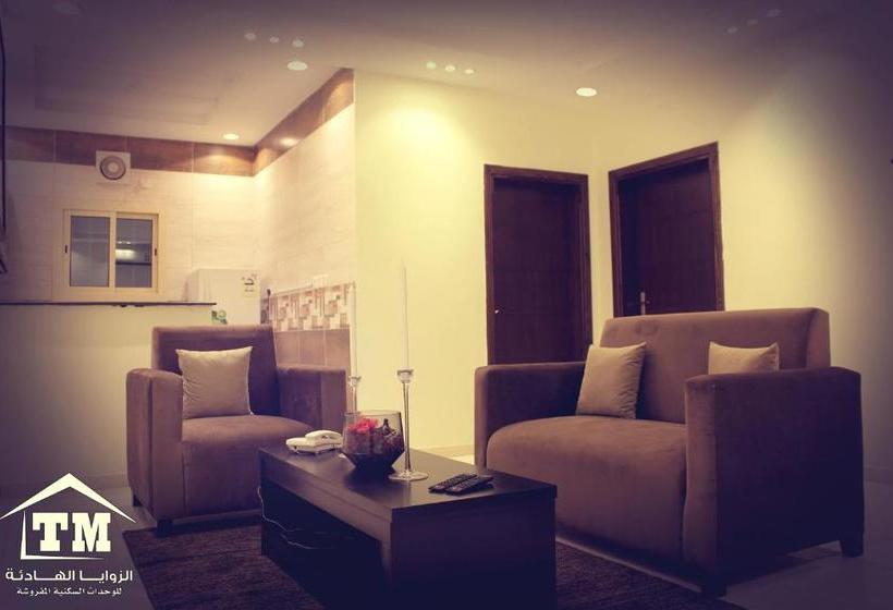 شقق الزوايا الهادئه للشقق المخدومة   اقتصادي