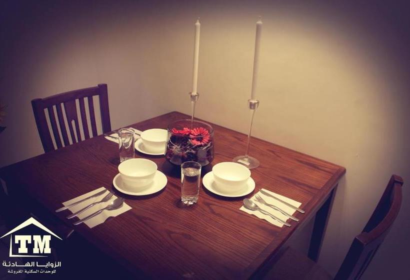 شقق الزوايا الهادئه للشقق المخدومة   اقتصادي