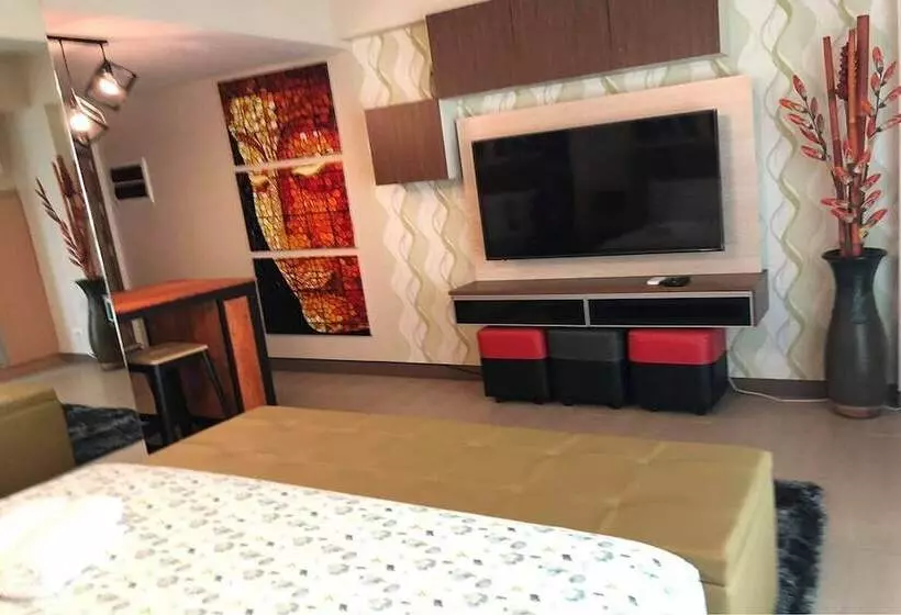 ペンション Prs At One Palm Tree Villa Near Airport