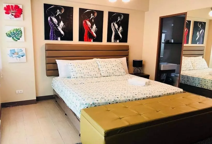 ペンション Prs At One Palm Tree Villa Near Airport