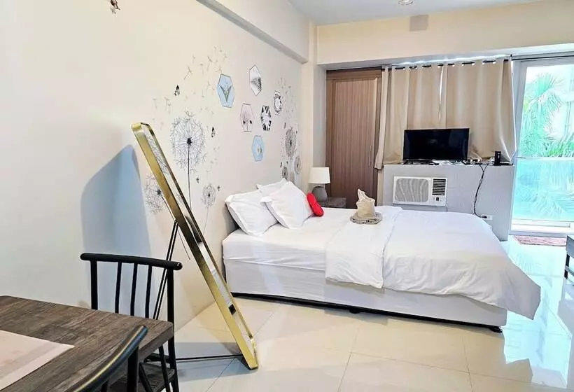 ペンション Prs At One Palm Tree Villa Near Airport