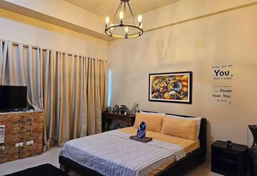 ペンション Prs At One Palm Tree Villa Near Airport