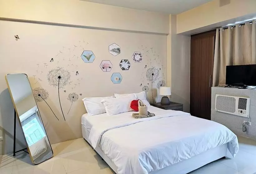 ペンション Prs At One Palm Tree Villa Near Airport