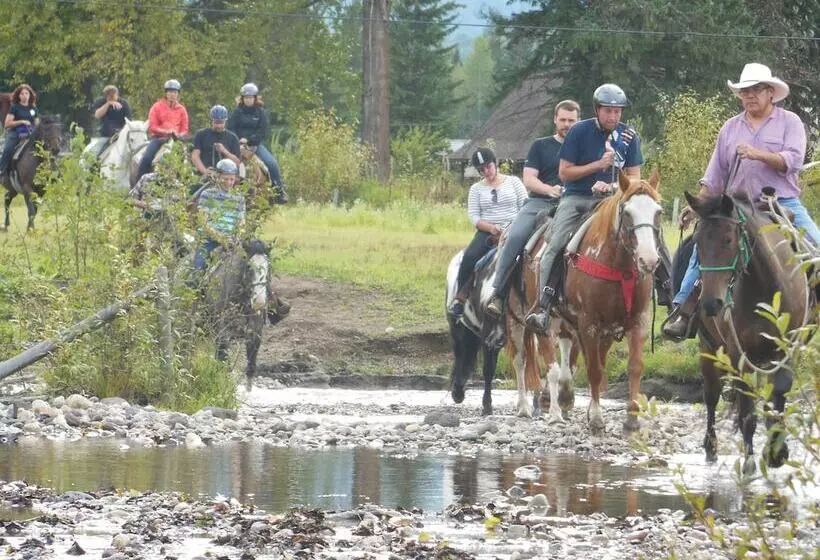 ホテル Fort Wells Gray Rustic Cabins Hostel