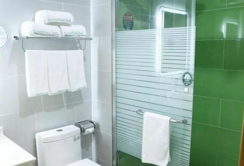 ホテル Greentree Inn Ordos Kangbashi District Ulan Mulun Street Branch