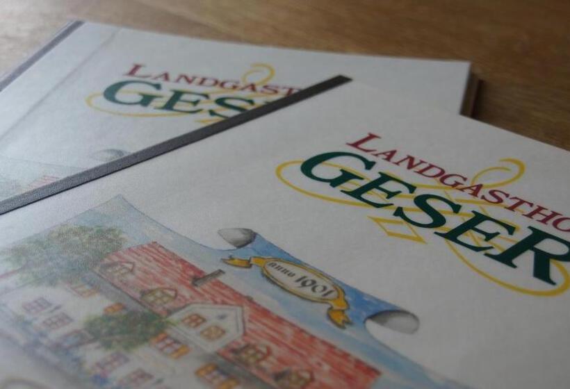 Отель Landgasthof Geser