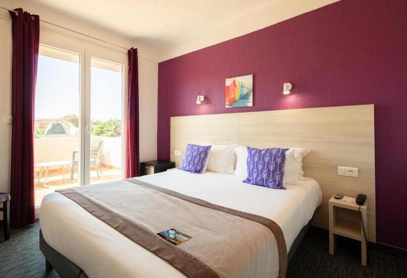 هتل Le Regina Hôtel Et Restaurant Canet Plage