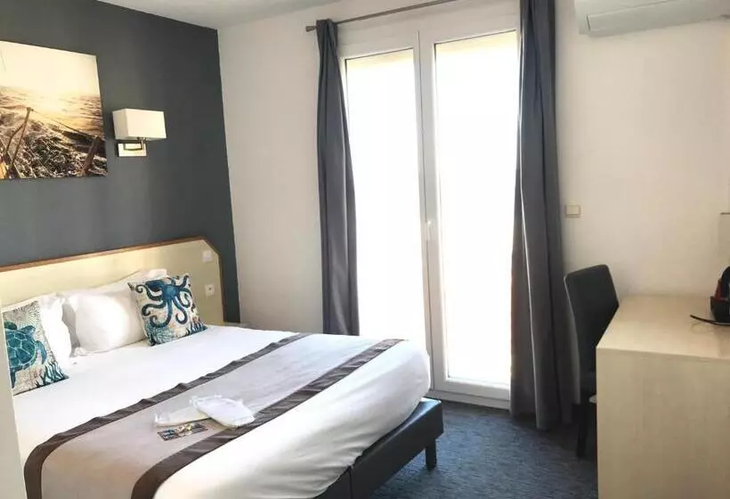 호텔 Le Regina Hôtel Et Restaurant Canet Plage