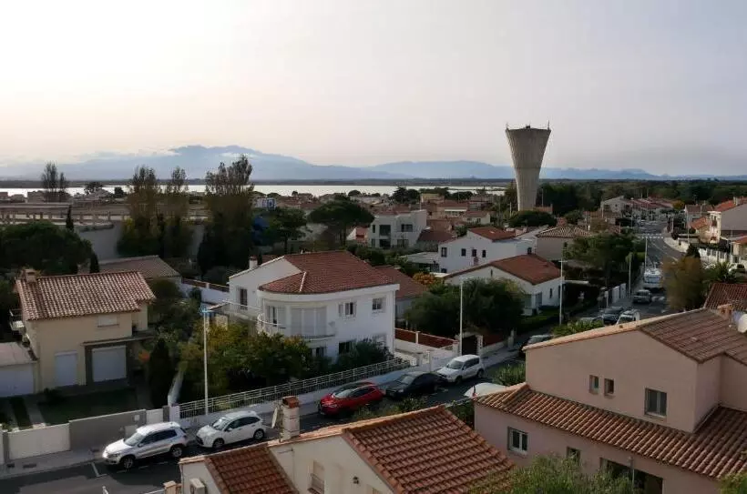 호텔 Le Regina Hôtel Et Restaurant Canet Plage