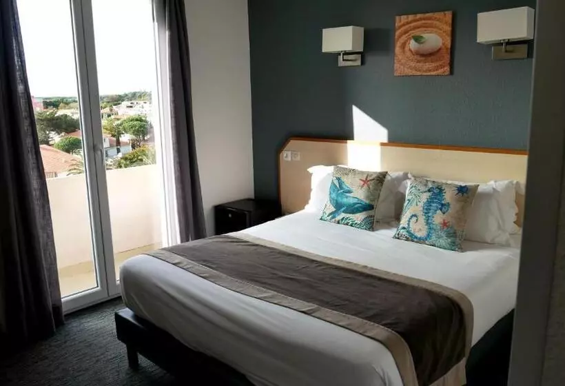 호텔 Le Regina Hôtel Et Restaurant Canet Plage