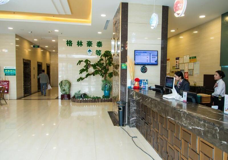 فندق Greentree Alliance Weifang Linqu Quanfuyuan