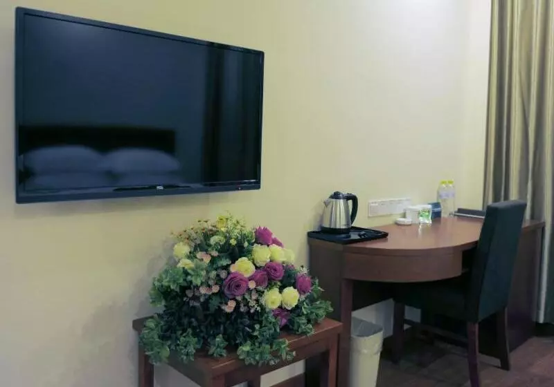 Hotelli Greentree Inn Shandong Liaocheng Yanggu Huangshan Road Shizilou Express