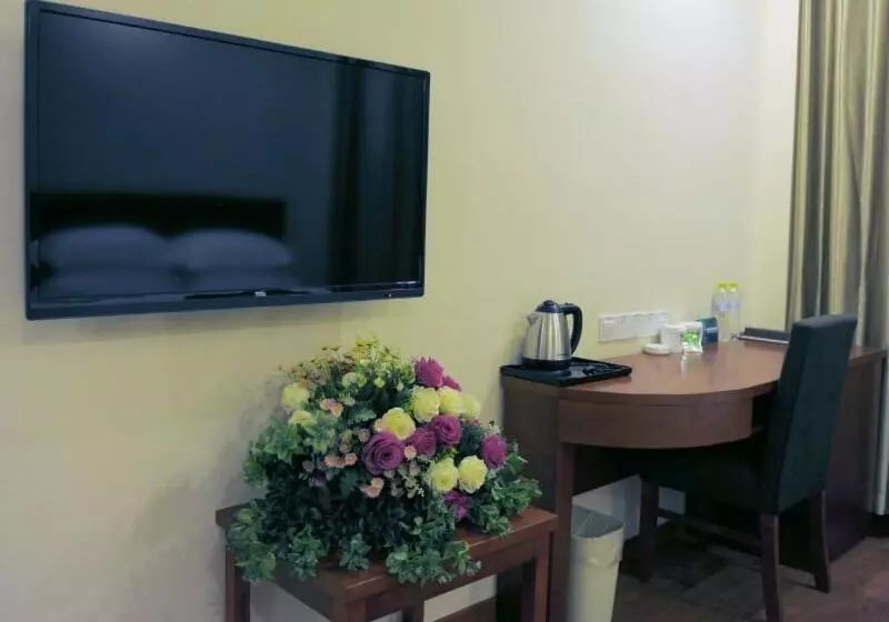 Hotelli Greentree Inn Shandong Liaocheng Yanggu Huangshan Road Shizilou Express