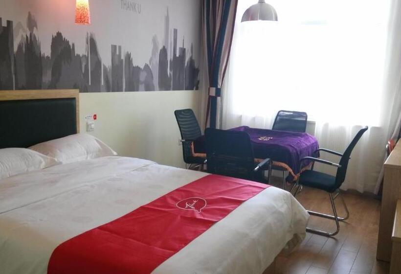 Thank Inn Chain Hotel Jiangxi Fuzhou Linchuan District Laowuhuang Palace Bus Station