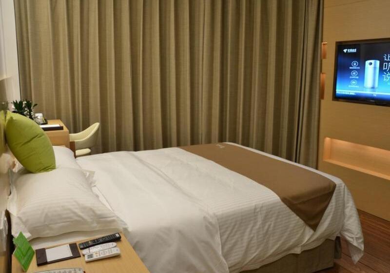 בית מלון כפרי Vatica Xuzhou Suining Bus Station Bayi West Road