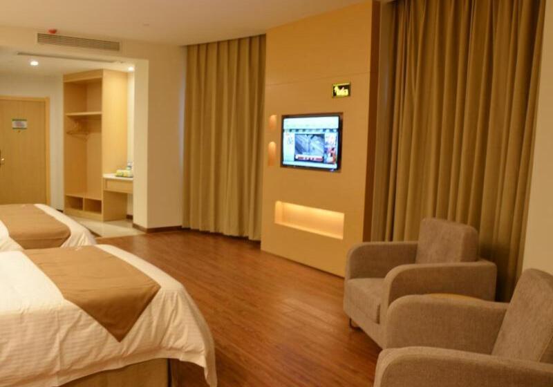 בית מלון כפרי Vatica Xuzhou Suining Bus Station Bayi West Road