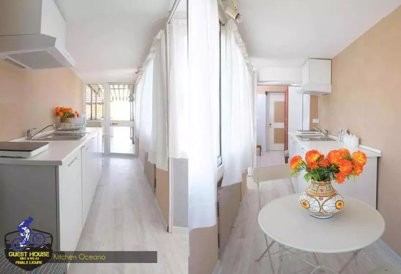 ホテル Guest House Bike & Relax Finale Ligure