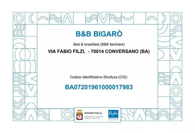 Bed and Breakfast Bigarò