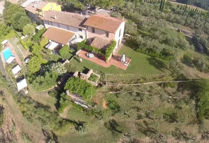 田舎風ホテル La Rocca Di Montalbino