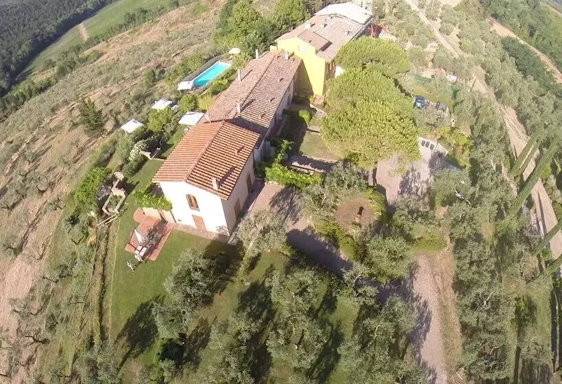 田舎風ホテル La Rocca Di Montalbino