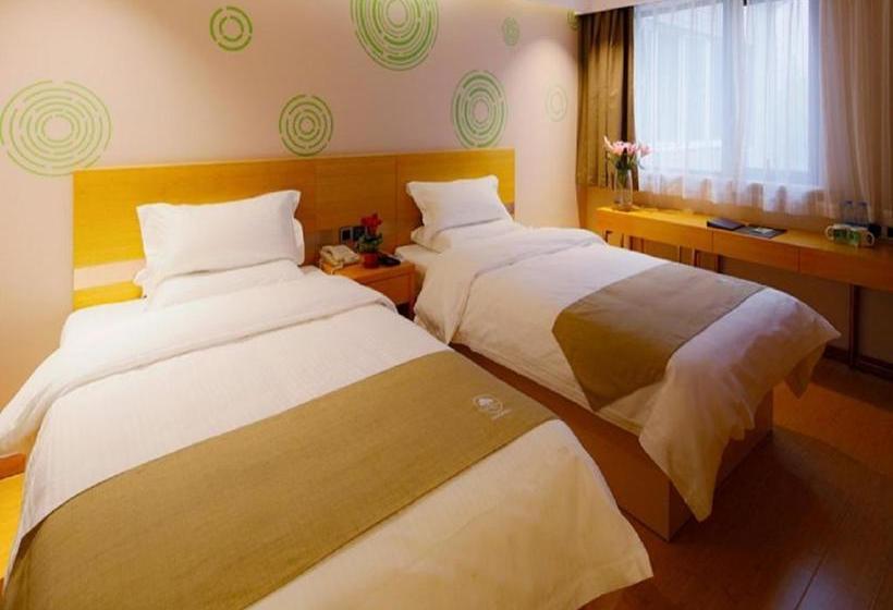 Otel Greentree Inn Shanghai Railway Station Macao Road