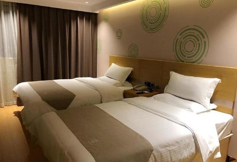 Otel Greentree Inn Shanghai Railway Station Macao Road