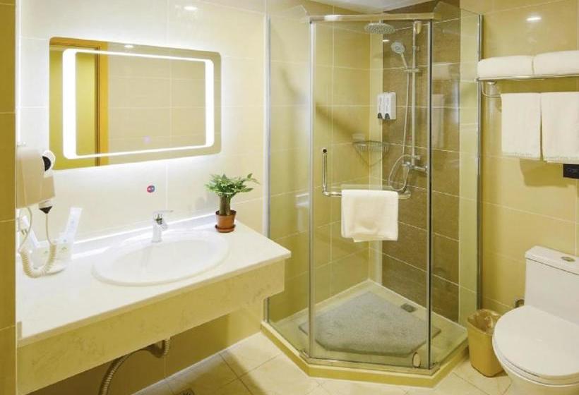 Otel Greentree Inn Shanghai Railway Station Macao Road