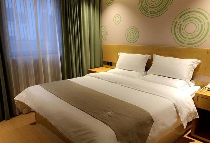 Otel Greentree Inn Shanghai Railway Station Macao Road