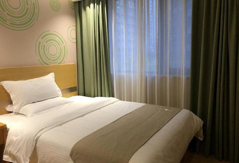 Otel Greentree Inn Shanghai Railway Station Macao Road