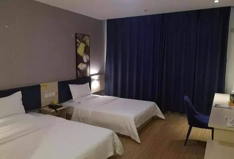 ホテル 7days Inn Dezhou Qihe Coach College