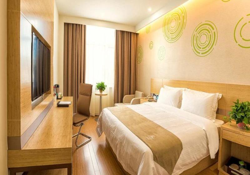 酒店 Greentree Inn Anqing Tongcheng Tong An Road South Bus Station Business