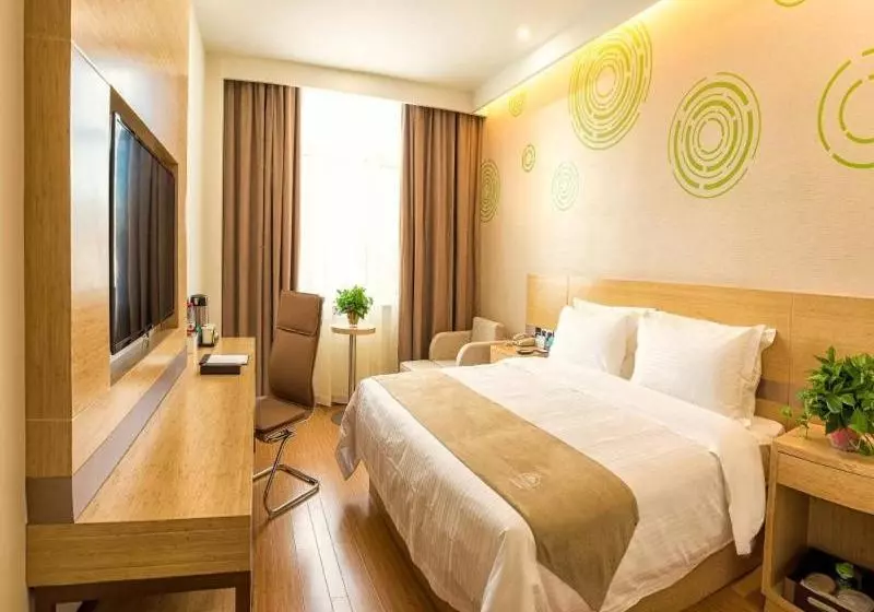 ホテル Greentree Inn Anqing Tongcheng Tong An Road South Bus Station Business