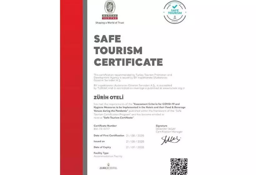 ホテル Zurich Istanbul Old City