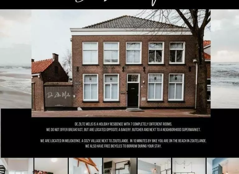 Aamiaismajoitus (B&B) De Zilte Melis