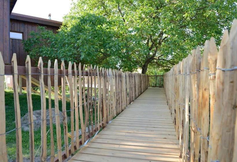 Bed and Breakfast Cabane Dans Les Arbres / Swin Golf De Cremin